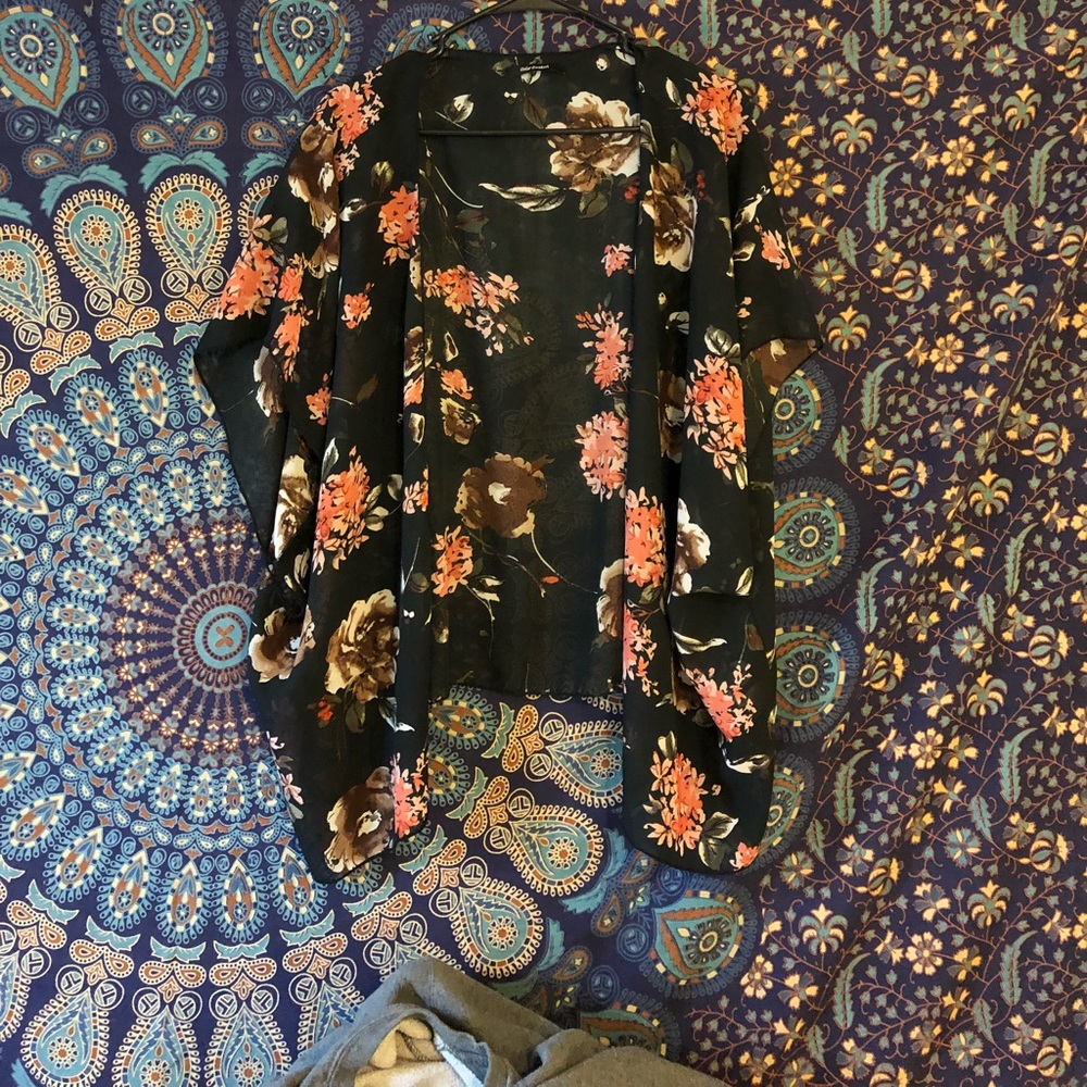 Floral kimono